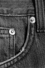 Imperial Black - Black - VOID LOW RISE LOOSE BAGGY JEANS - 6