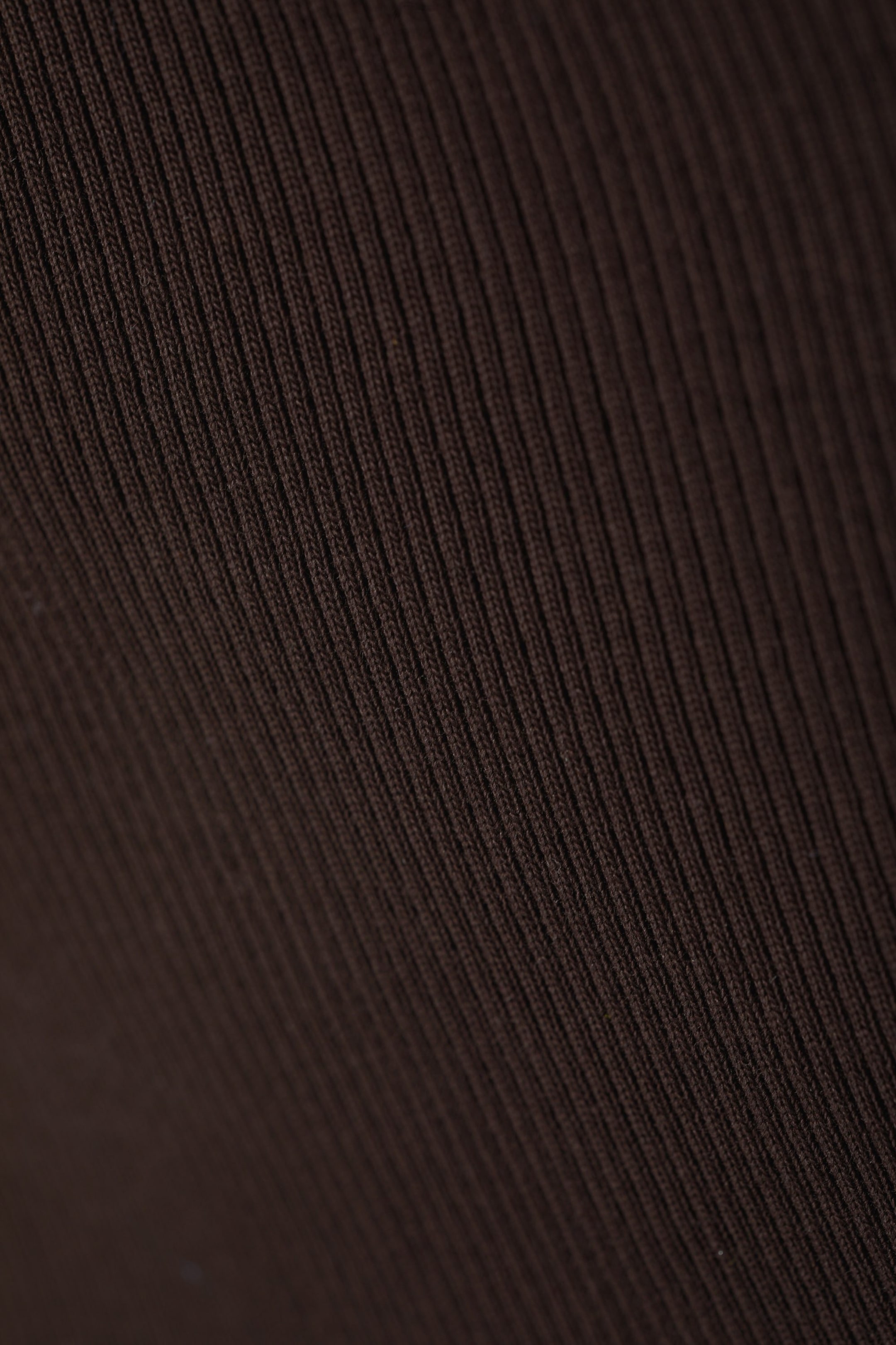 Dark brown - Tania Rib Tube Top - 1