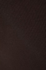 Dark brown - Tania Rib Tube Top - 1