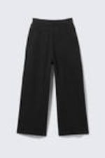 Black - Baggy Dropped Crotch Skater Sweatpants - 4