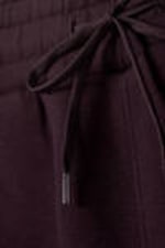 Paarsrood met wassing - Joggingbroek van gewassen scubastof - 6