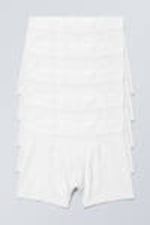 Weiß - Boxershorts 5er-Pack - 0