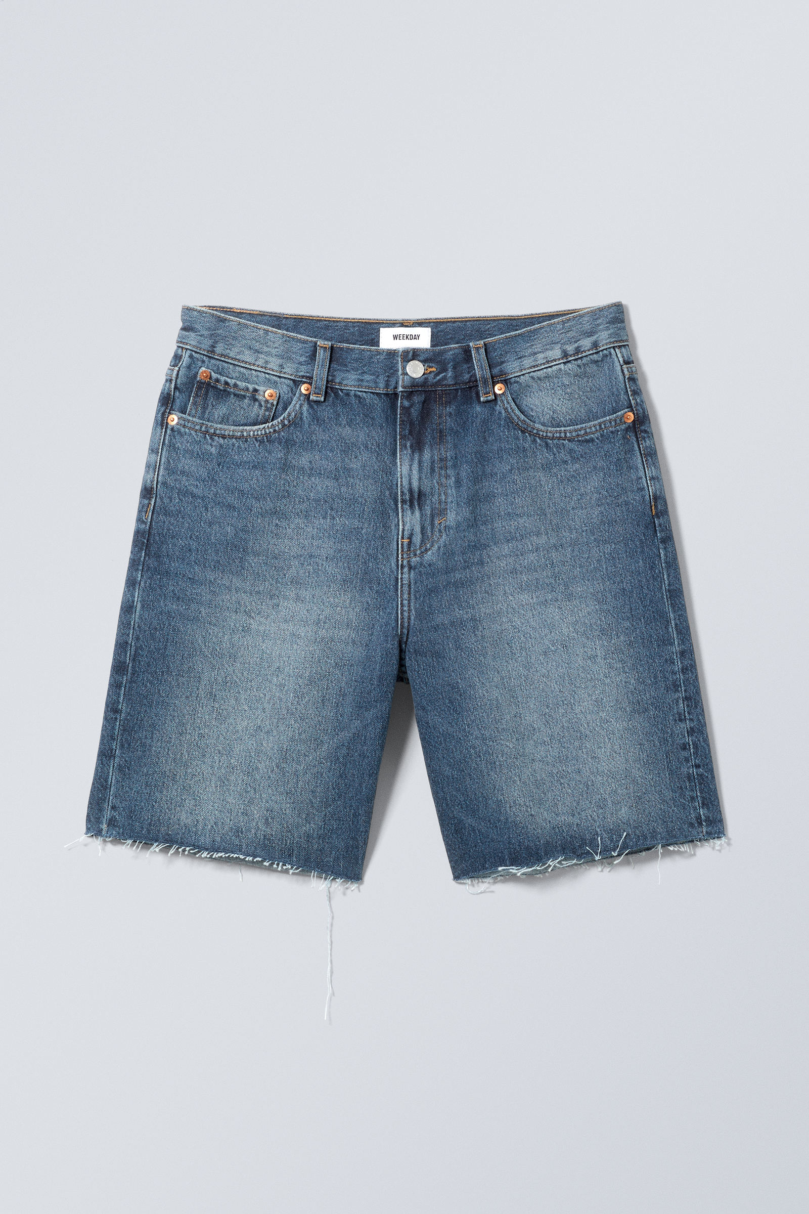 galaxy denim shorts - Spinel Blue | Weekday WW