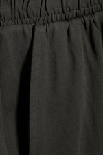 Mörkgrå - Pull-on-shorts i Jersey med Ledig Passform - 5