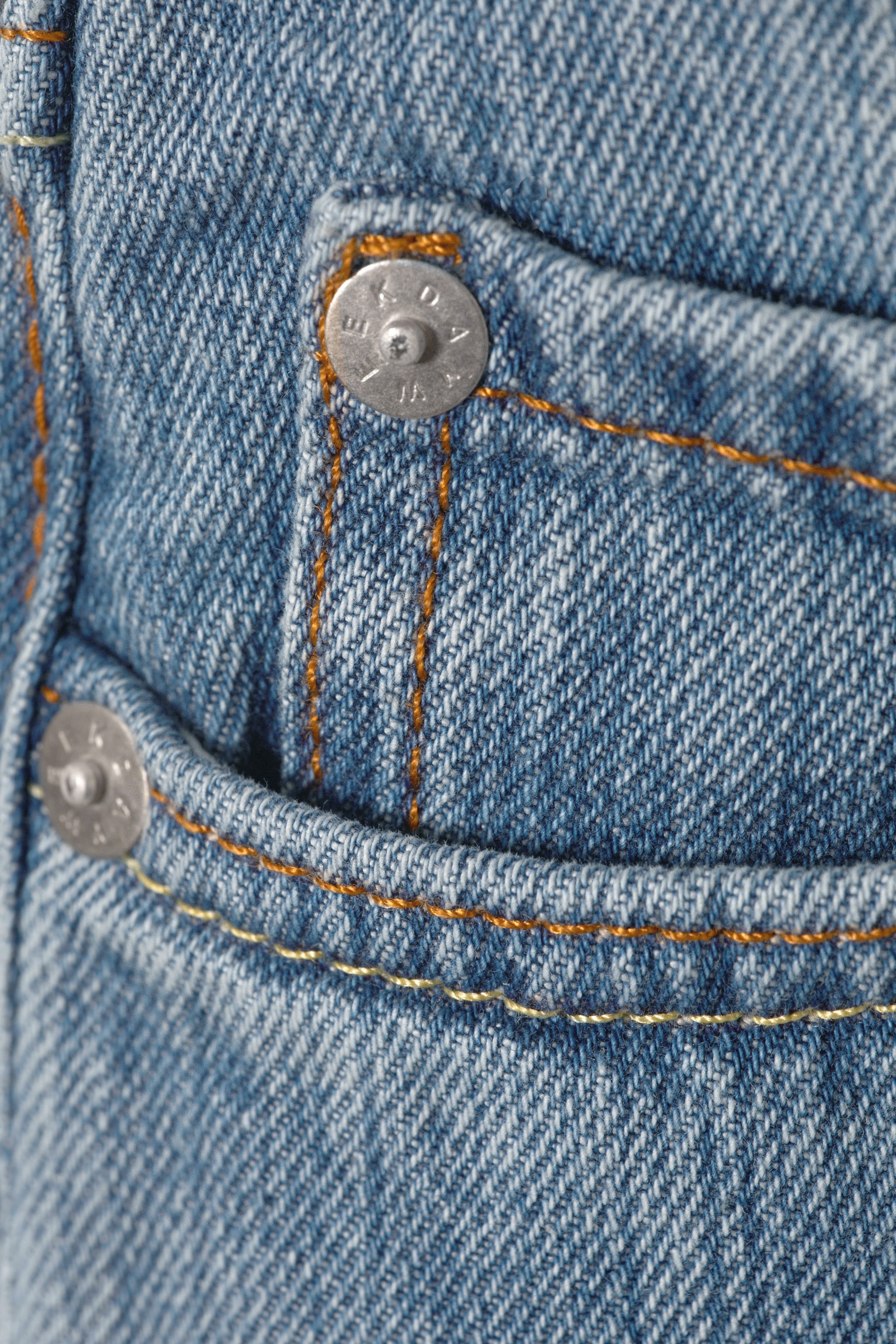 Novel Blue - Ample Low Rise Loose Wide Jeans - 1