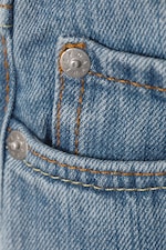 Novel Blue - Ample Low Rise Loose Wide Jeans - 1