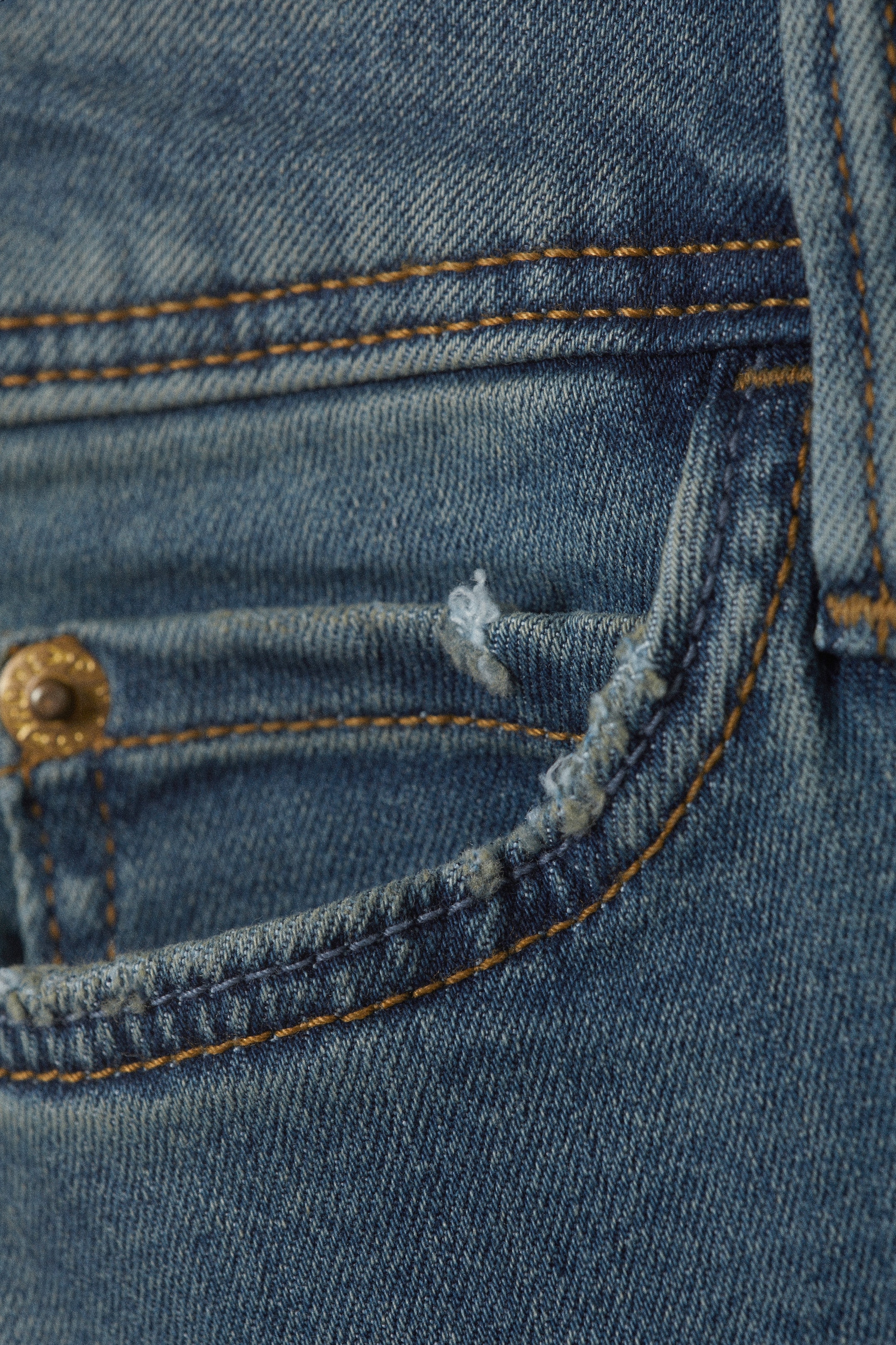 Blue Tide - Dark Blue - LENI LOW RISE FLARED SKINNY JEANS - 5