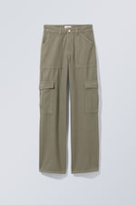 Khaki green - Julian Workwear Trousers - 0