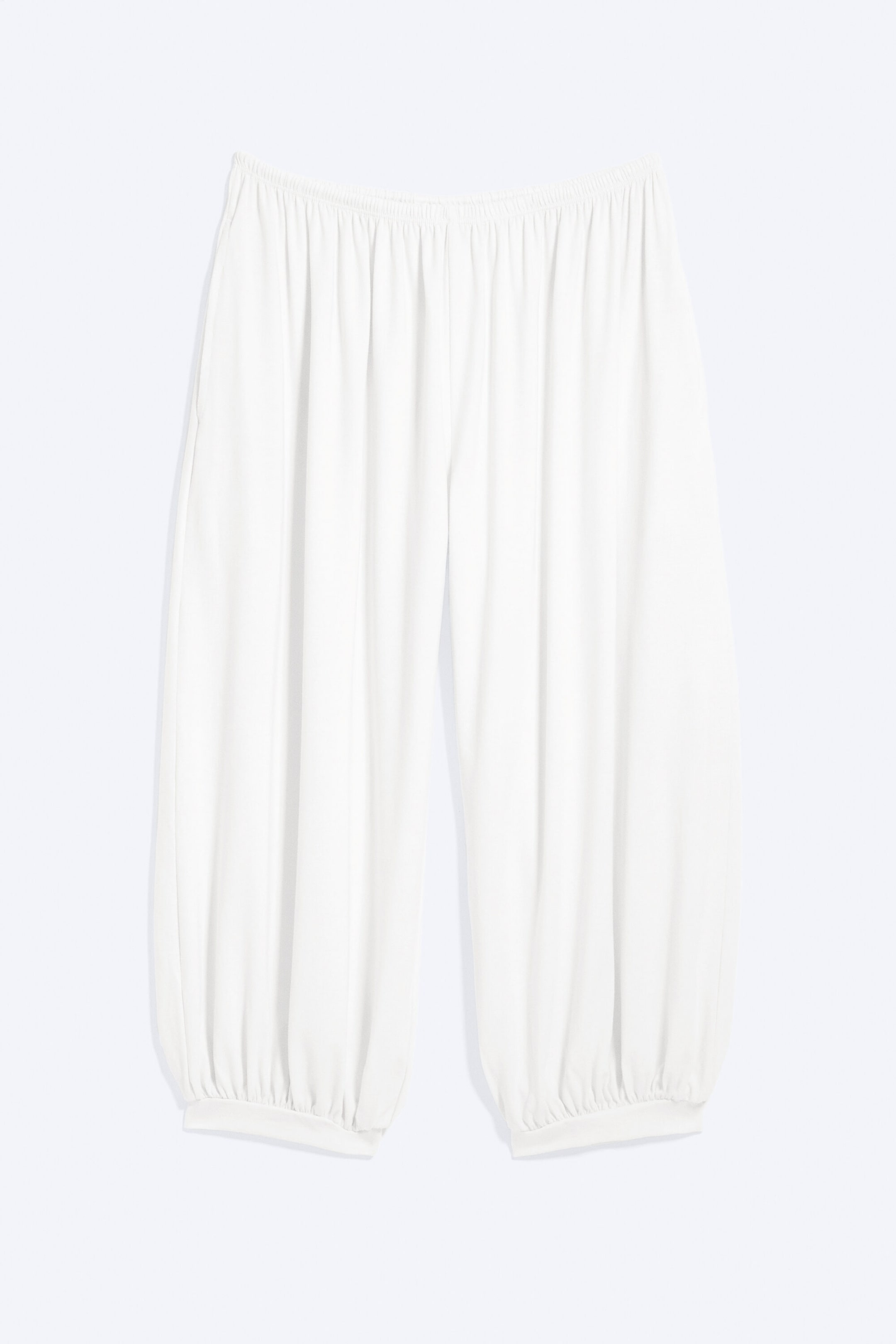 White - Jersey Pantaloon - 4