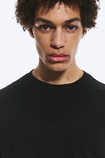 Black - Loose Boxy T-shirt - 1