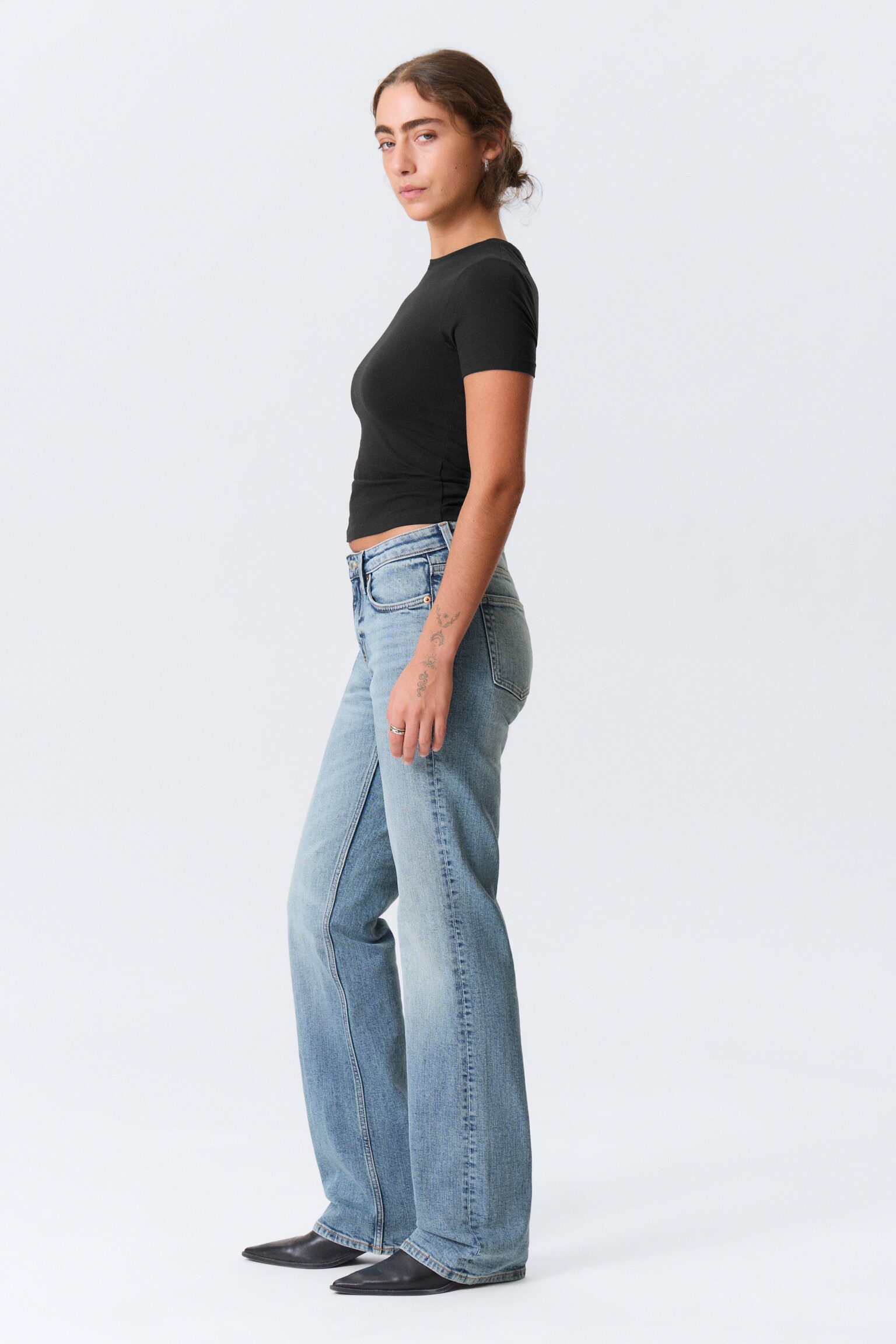 Tension Mid Rise Slim Bootcut Leg Jeans - Kimberley Blue - Medium Blue/Deep Sea Blue - Dark Blue/Paloma Black - Black/Perseus Blue - Medium Blue/Thunder Blue - Dark Blue - 4