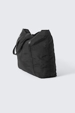 Black - Nylon Tote Bag - 1