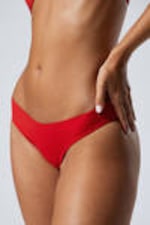 Felrood - Effen bikinislip - 1