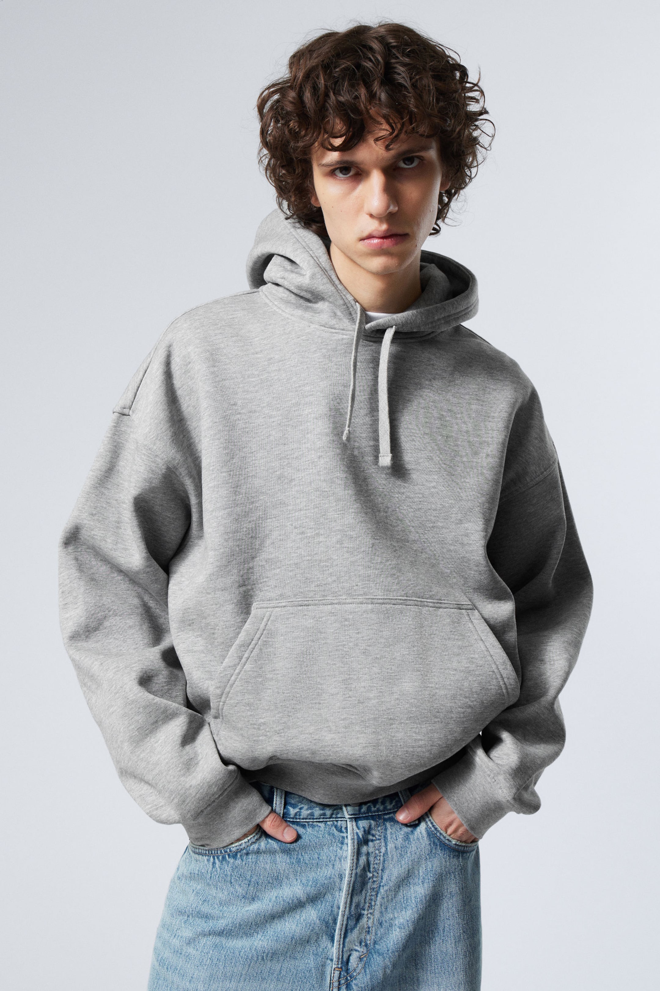 #A5A5A5 - Boxy Heavyweight Hoodie - 1