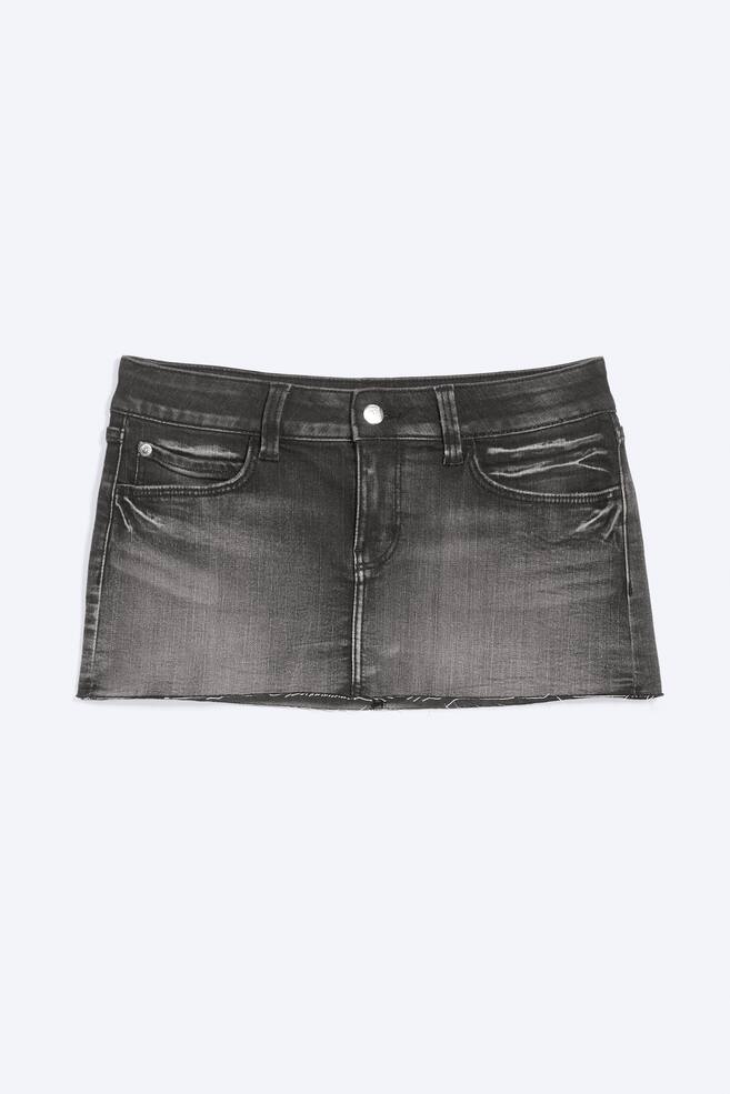 Booty Bei Denim-Minirock - Black Moon - Grau/Blue Moon - Mittelblau - 1