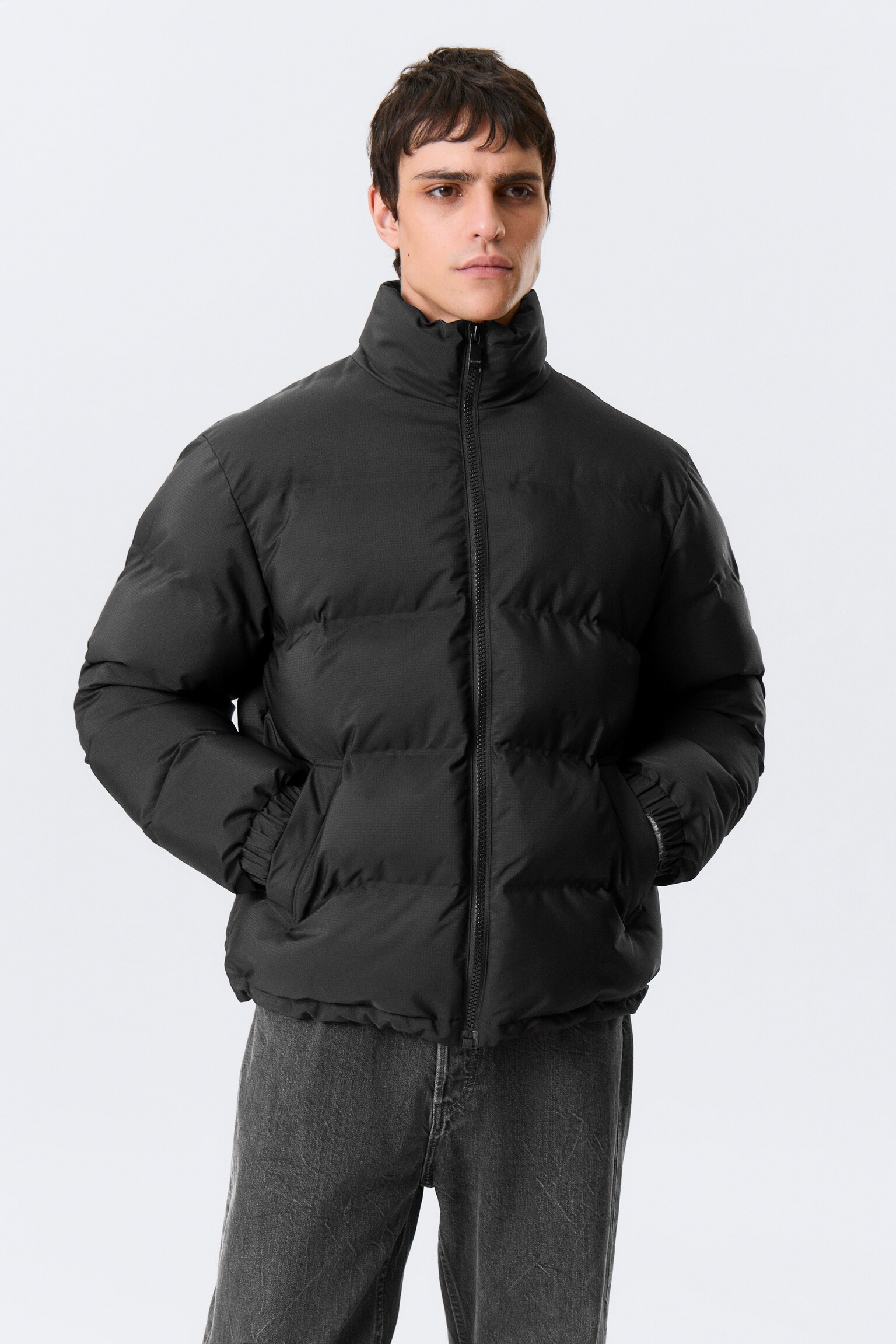 Cole Puffer Jacket - Black - 7