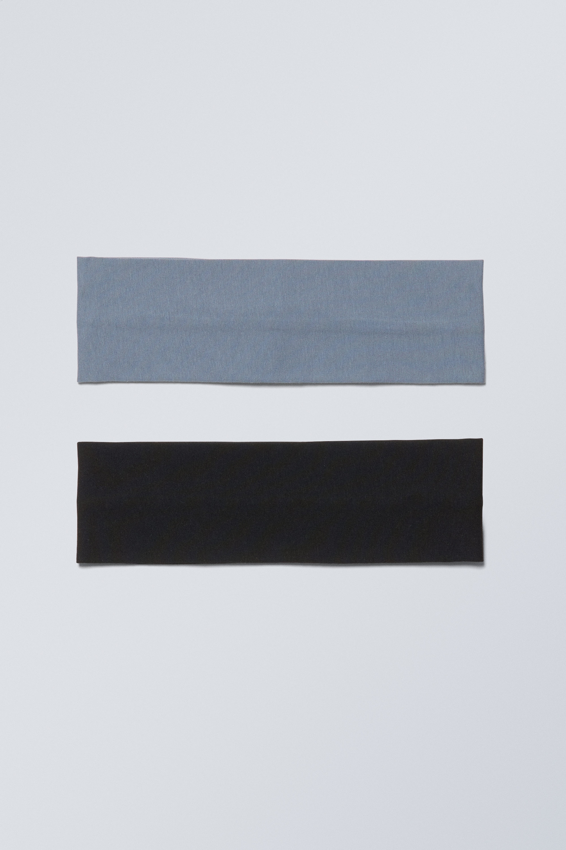 Black & grey - 2-pack Emma headband - 0