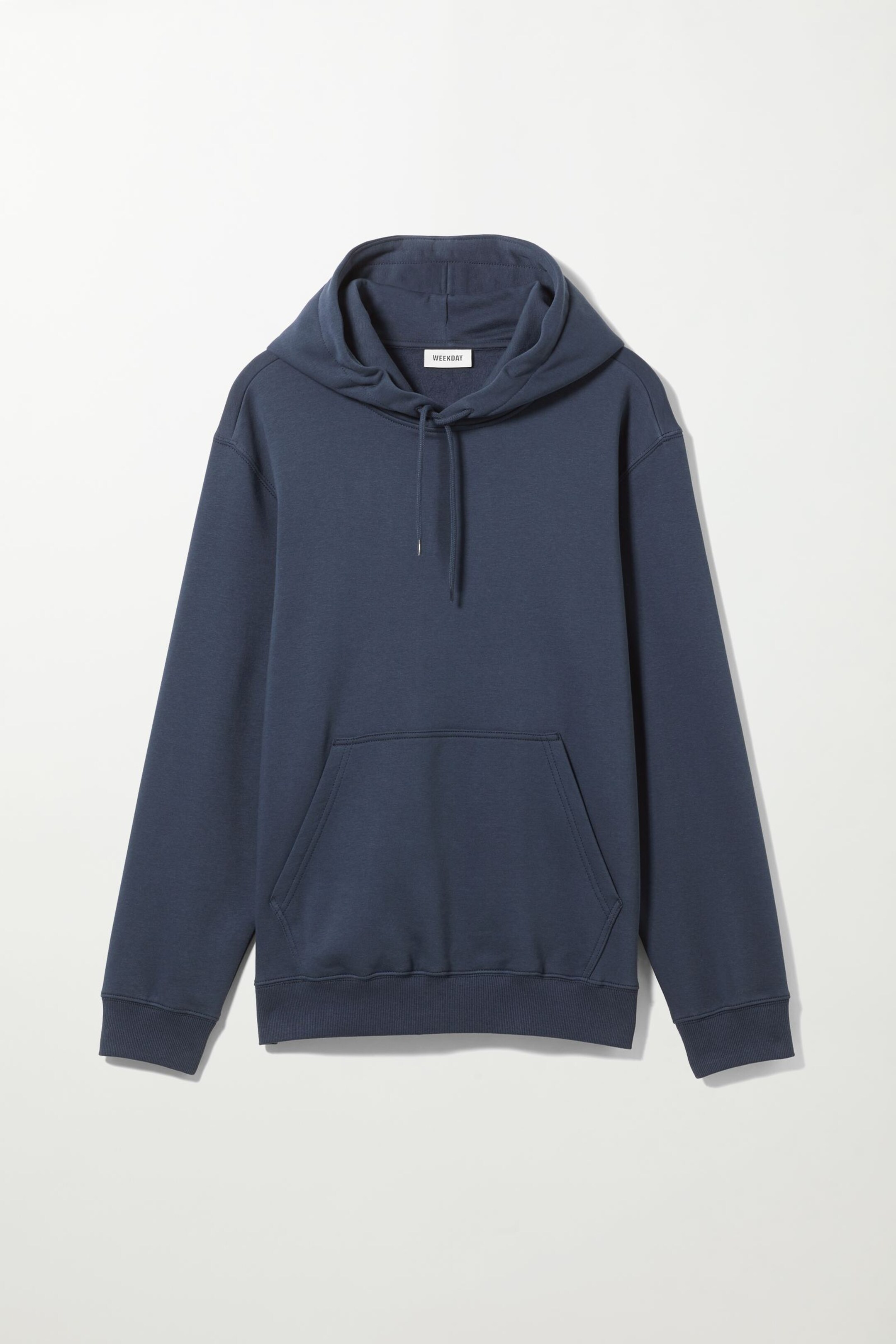 Blau - Klassischer, mittelschwerer Hoodie - 0