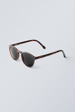 Tortoise - Spy Round Sunglasses - 1