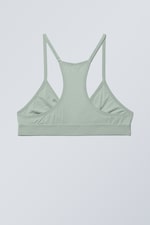 Dusty Green - Racerback-BH Ru aus Baumwolle - 1