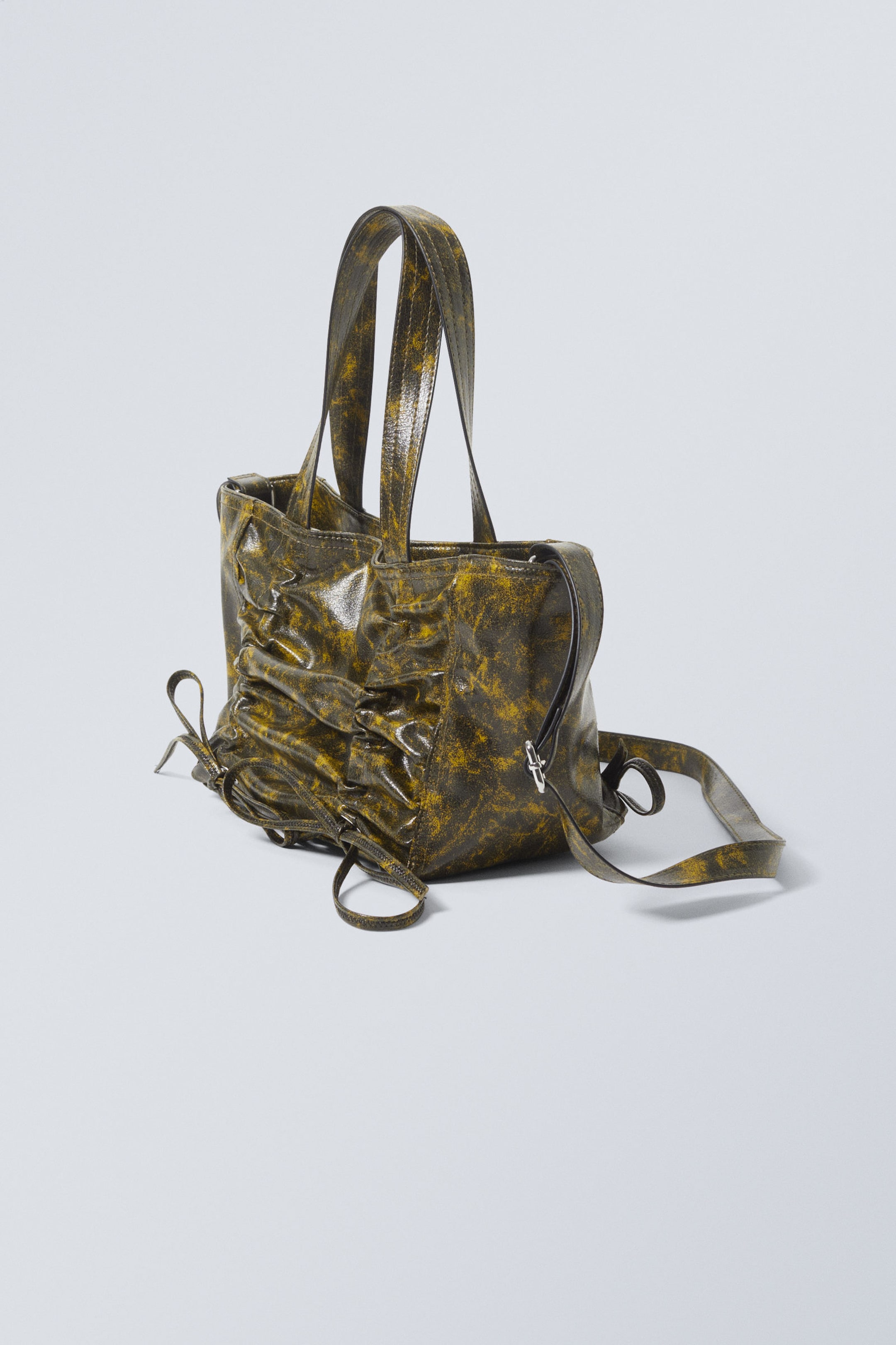 Dirty Yellow - Bow Bag - 2