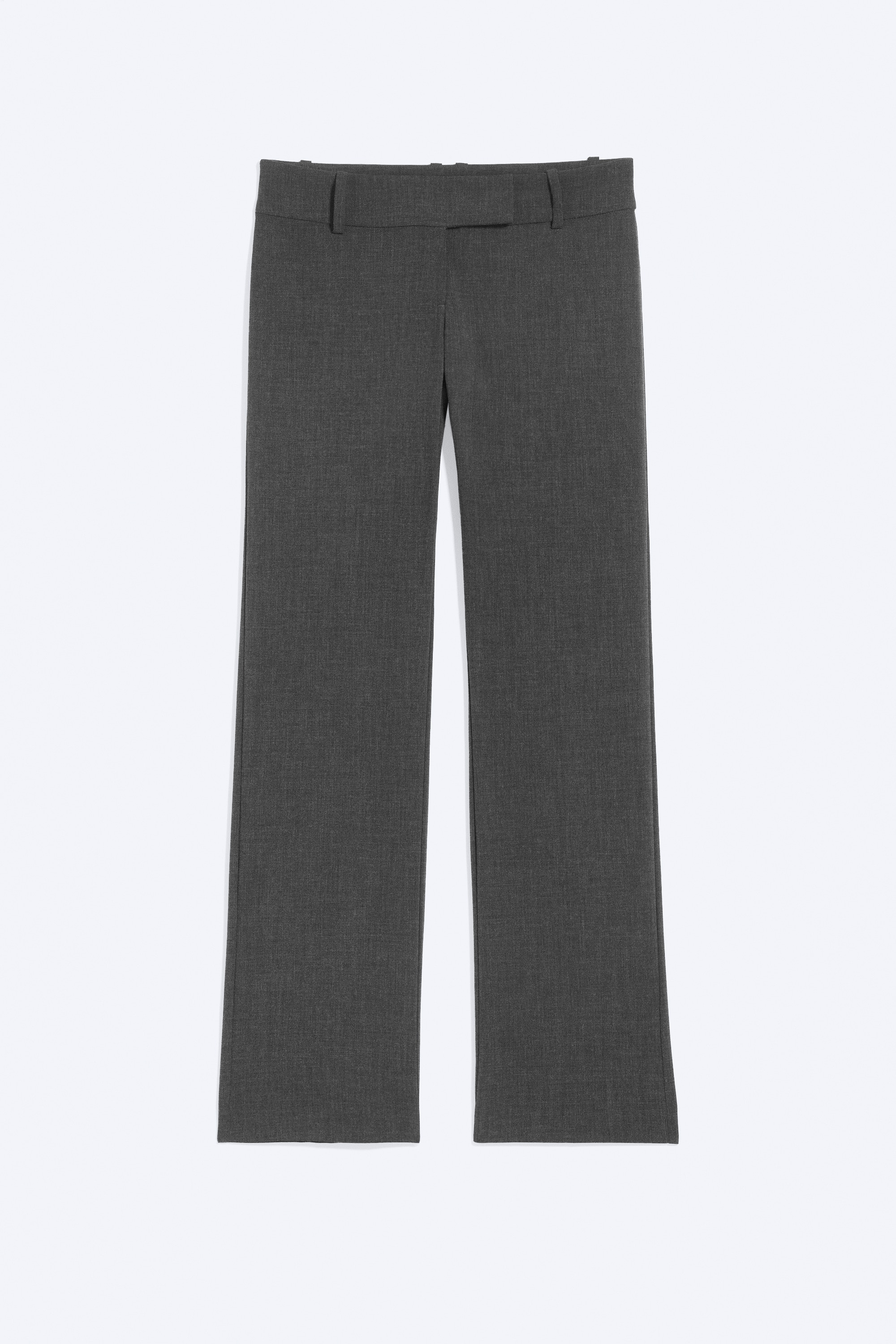 Pantalon de costume droit taille basse
