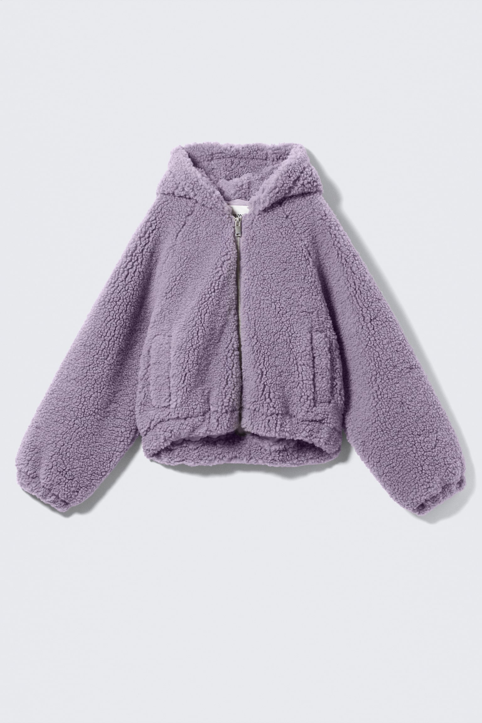 Knitted Hoodie - Lilac/Black - 2