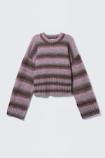 Striped Pink - Gebreide trui - Loose Fit - 5