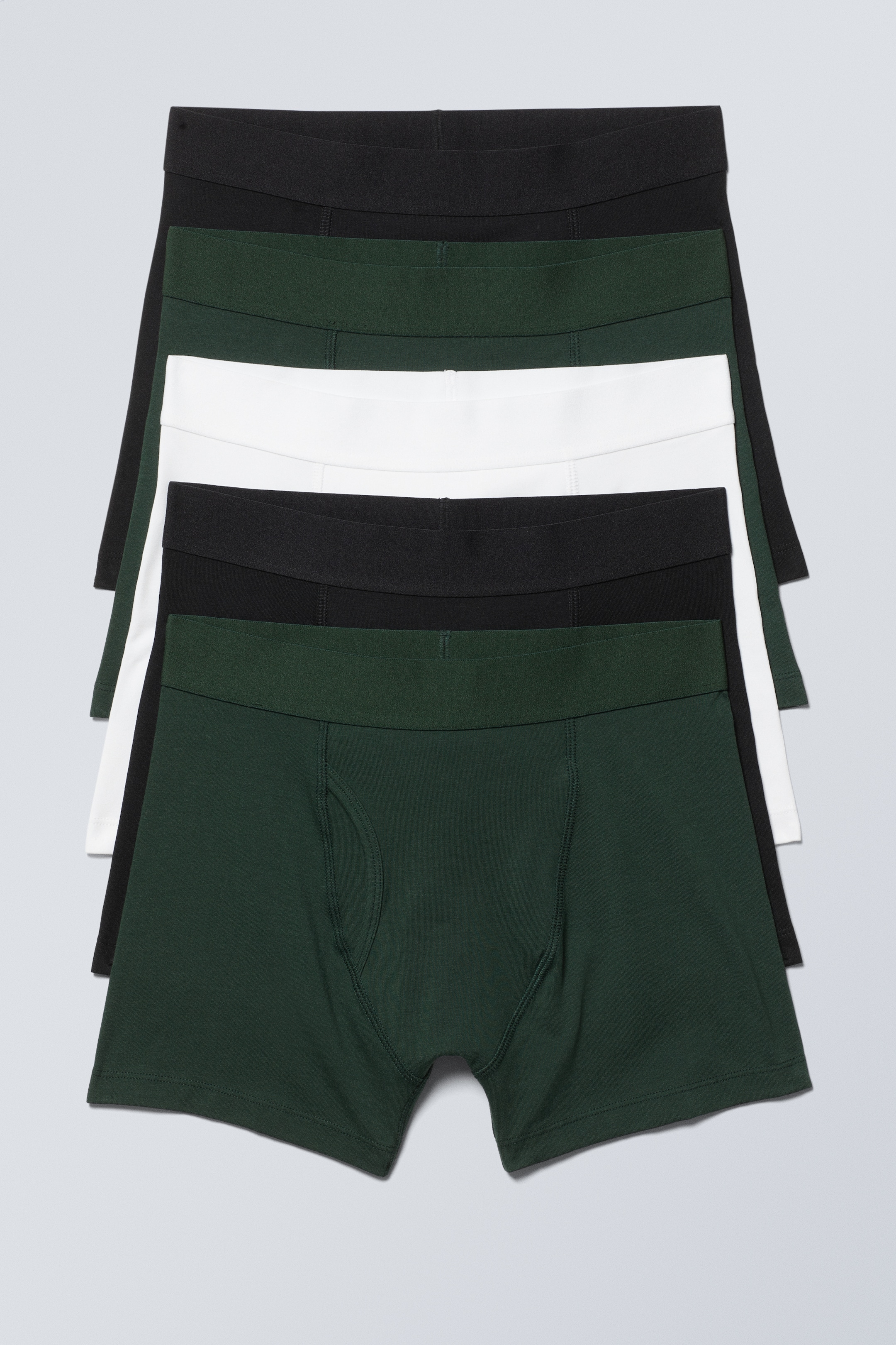 Zobacz większy obraz: Bokserki 5-pak - Czarny Zielony Biały - ON | H&M PL 1