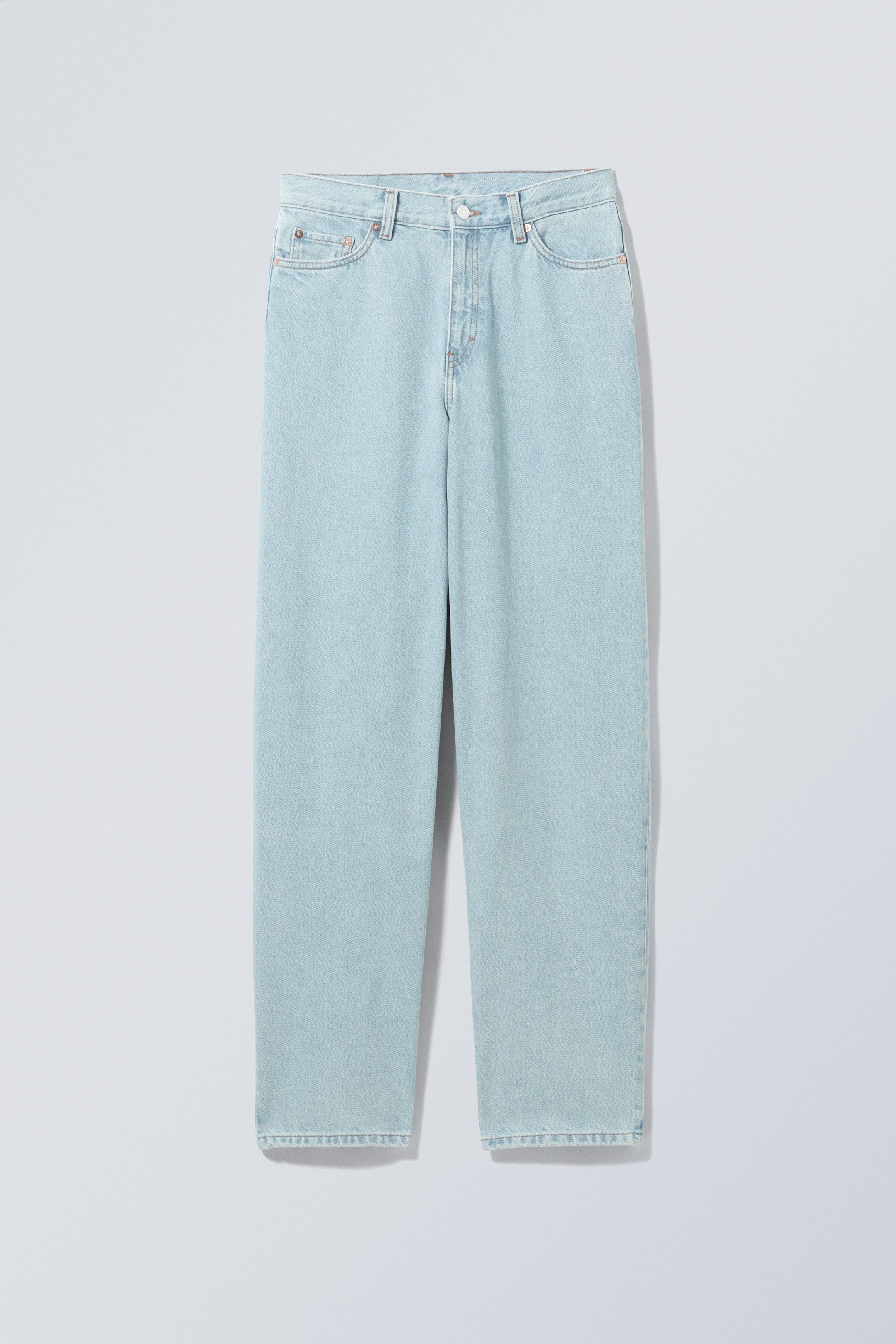 Splendid Blue v5 Speed - Rail Mid Rise Loose Wide Jeans - 0