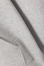 Light Grey Melange - Oversized Heavyweight Hoodie - 4