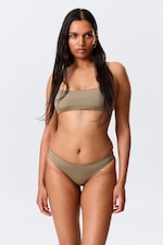 Schwarz & Beige - 2er-Pack Bikinihöschen - 2