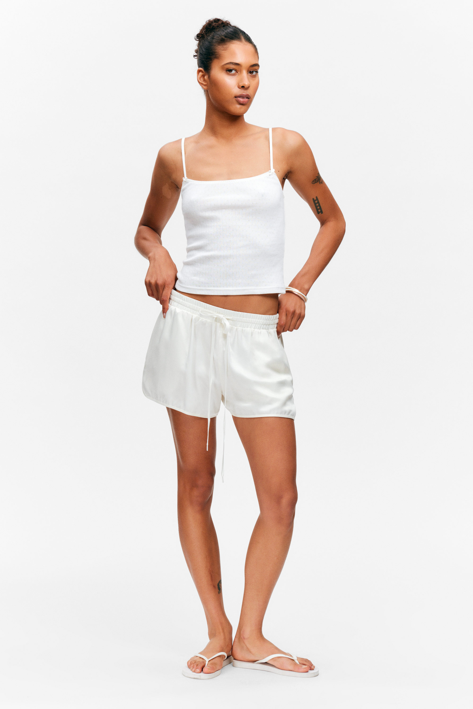 Off-white - Pointelle Strap Top - 4