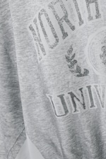 Trompe Varsity - Regular Boxy Graphic Sweatshirt - 1