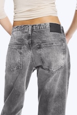 Alien Black - Washed Black - Aura Low Rise Relaxed Bootcut Jeans - 5