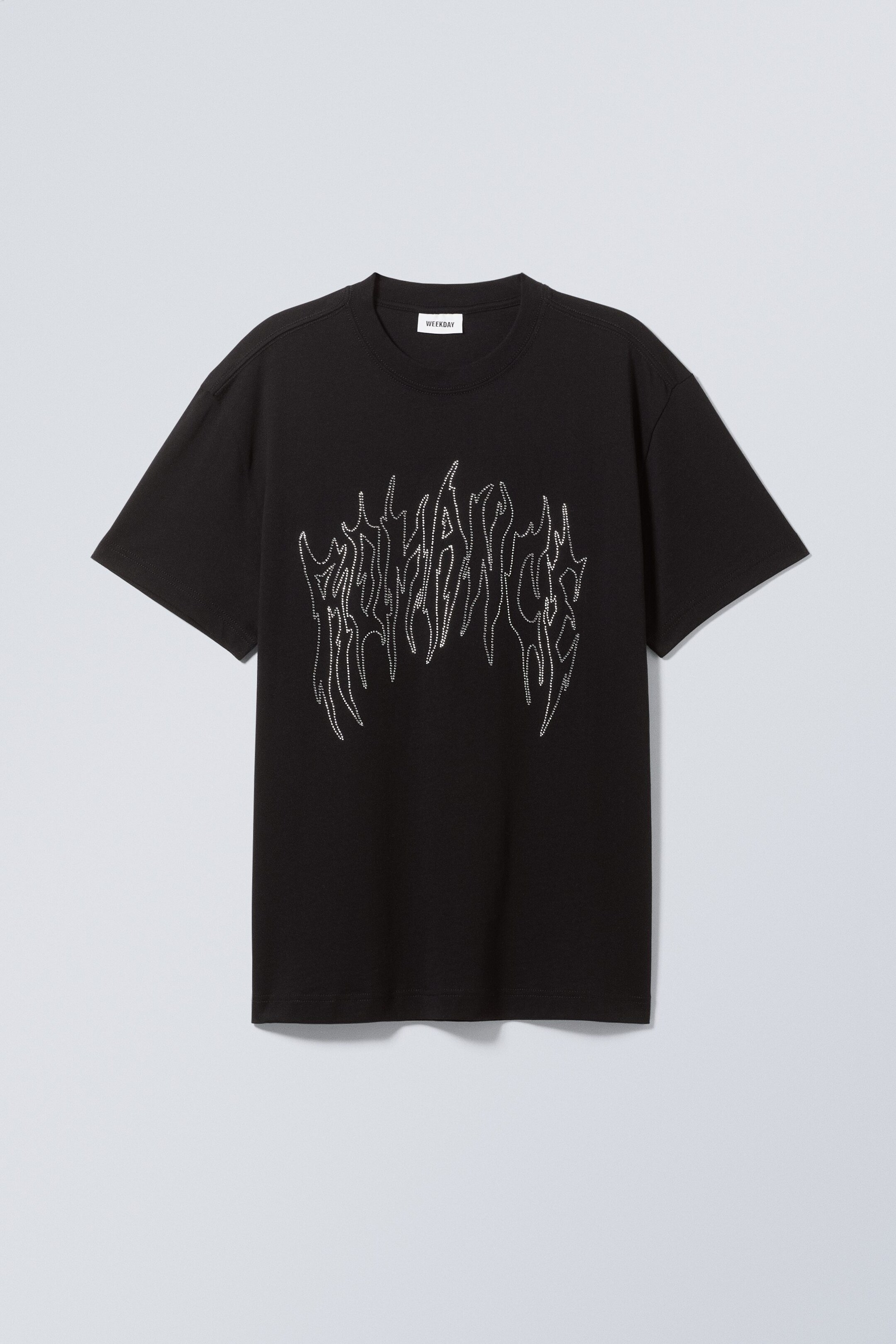 Romance - Oversized-T-Shirt mit Grafikprint - 0