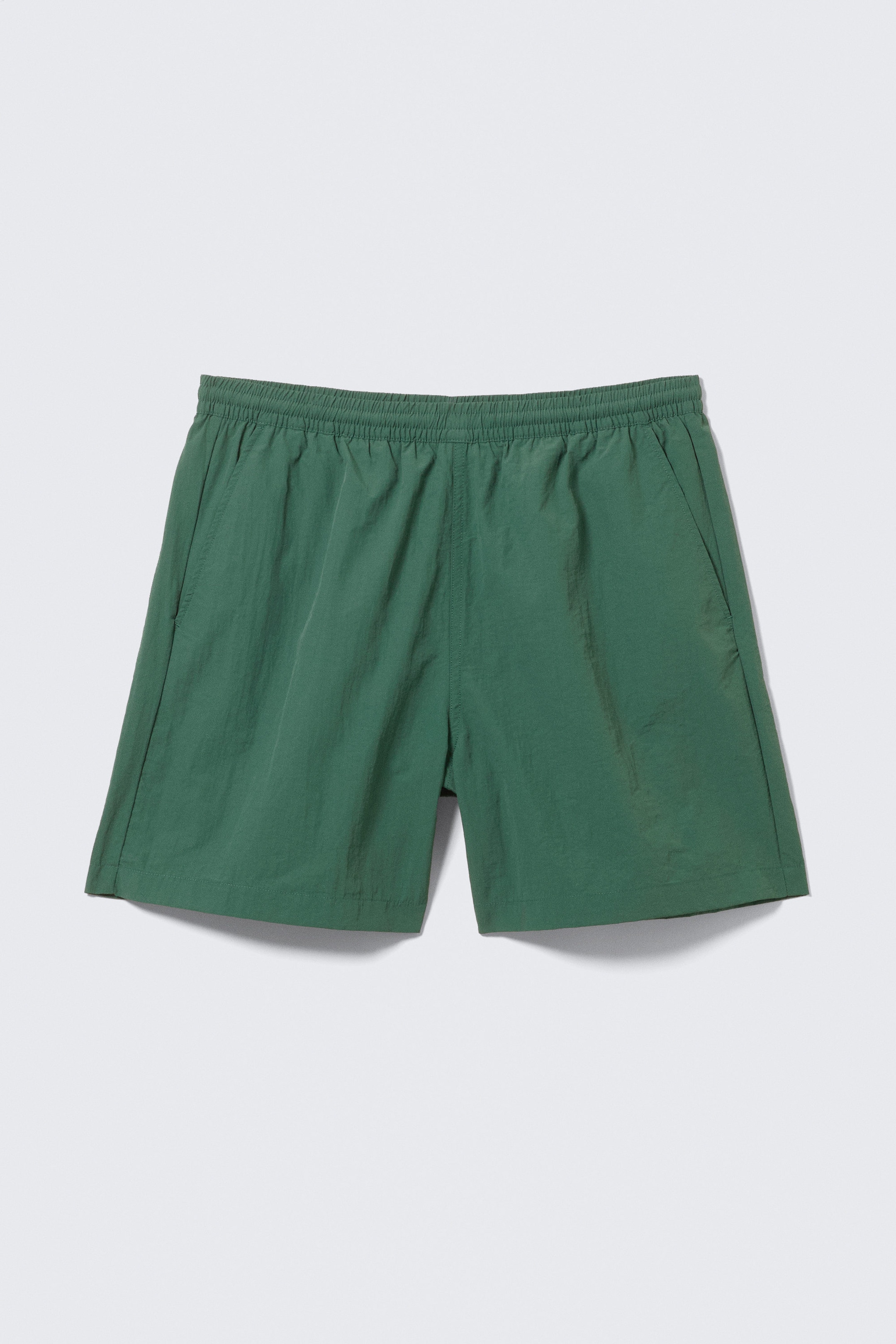 Mörkgrön - Badshorts - 1