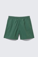 Mörkgrön - Badshorts - 0