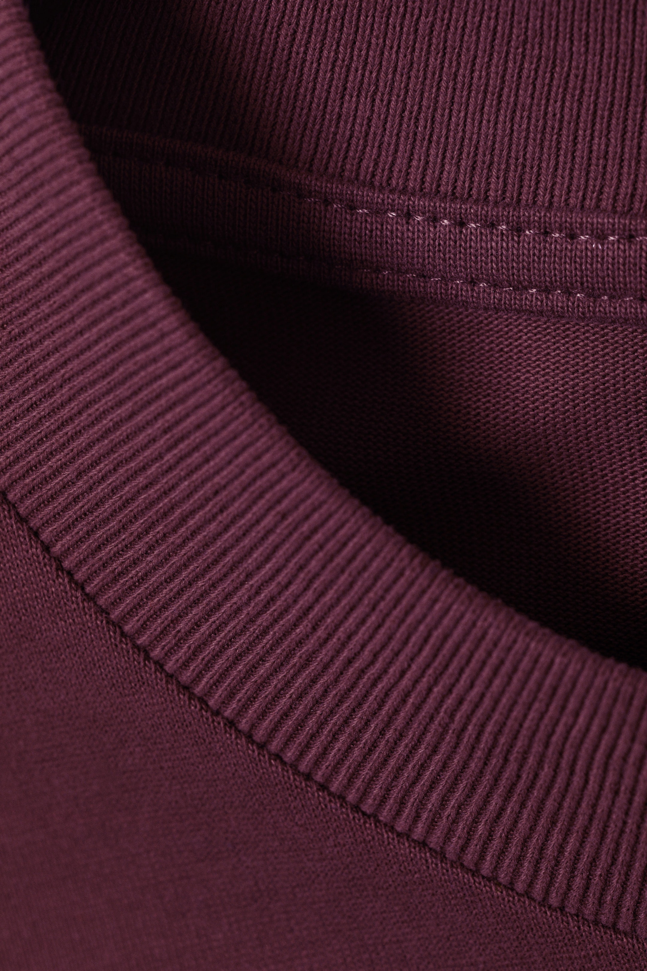 Mörk Rosa - Great Oversized Kraftig T-shirt - 2