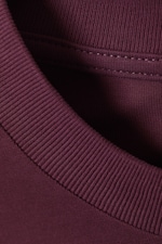 Mörk Rosa - Great Oversized Kraftig T-shirt - 1