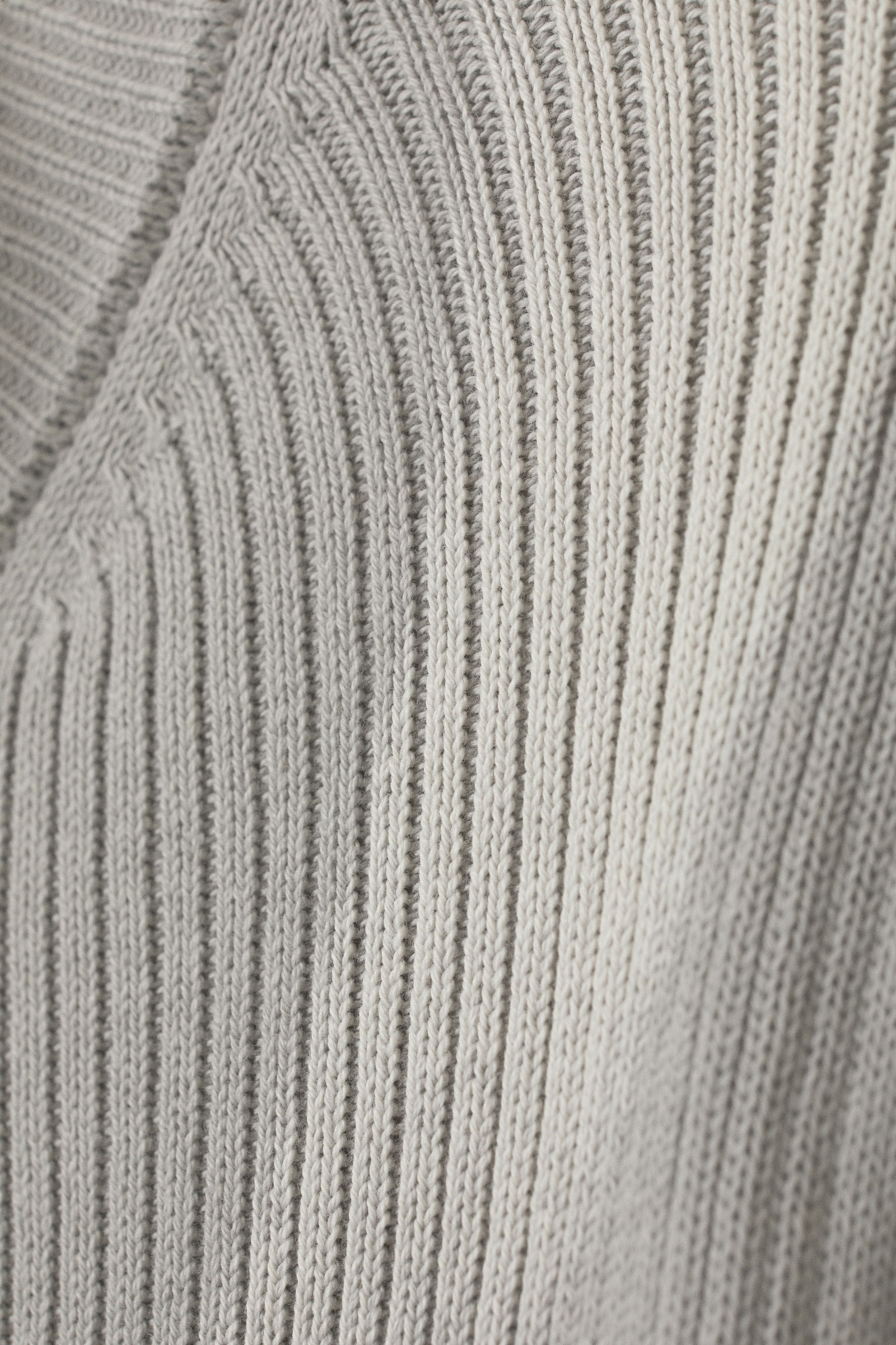 新発売 新商品 knit rib zip EU Weekday | Strokes Grey Light - cardigan トップス