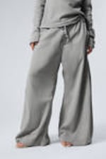 Dimgrå - Motion Low Waist Cotton Trousers - 4