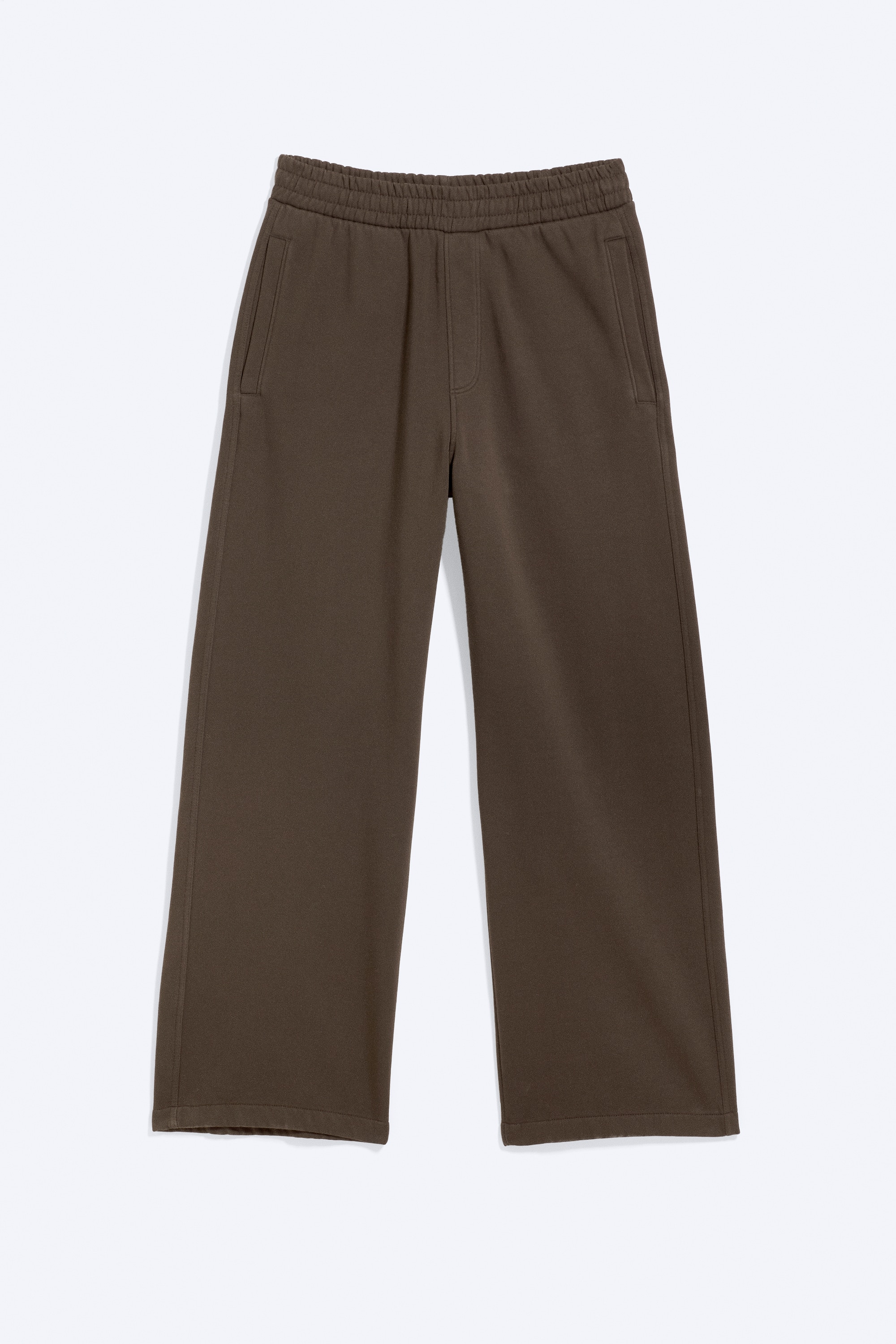 Pantalon de jogging ample - Marron foncé/Gris clair/Noir