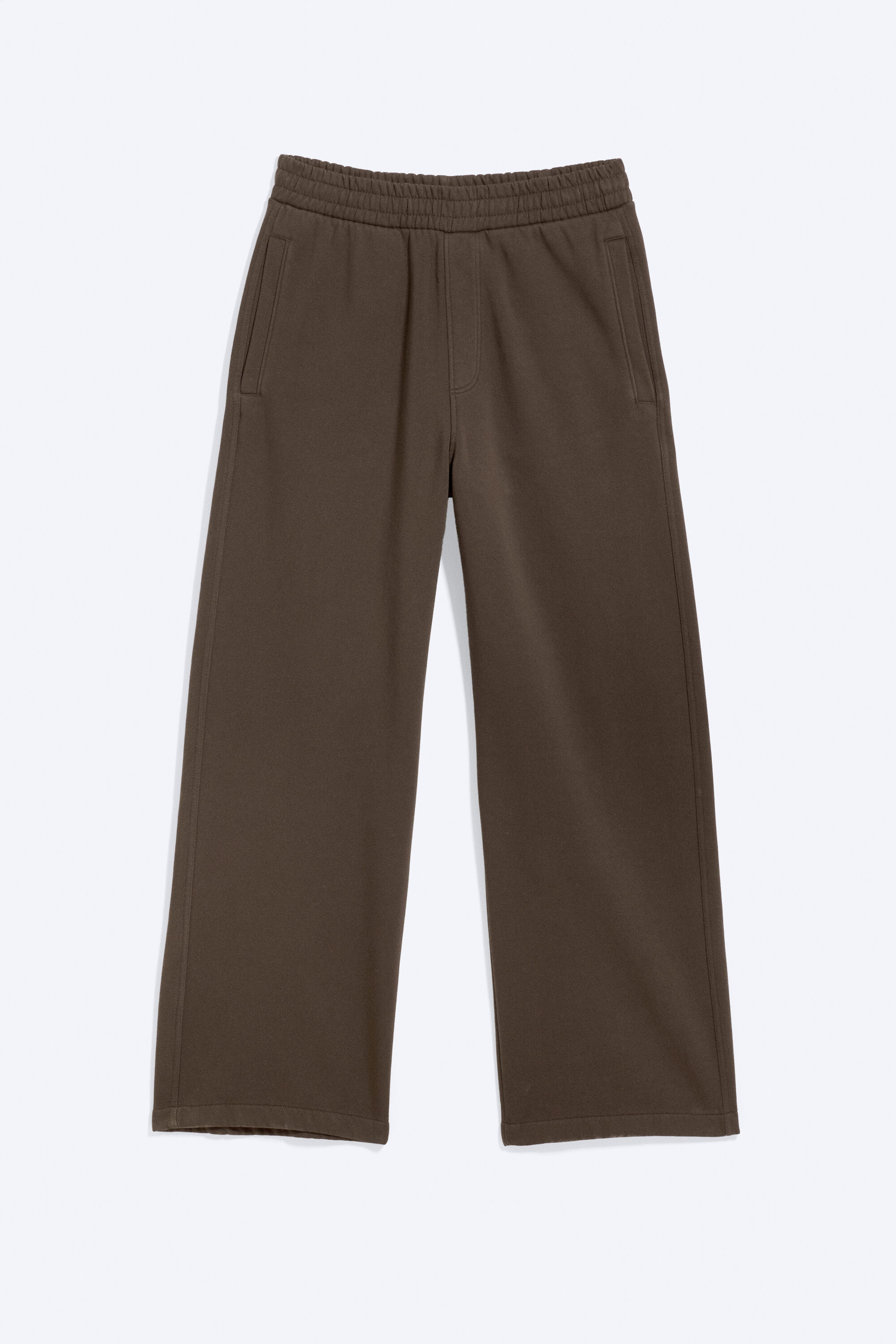 Dark Brown - Loose Sweatpants - 4
