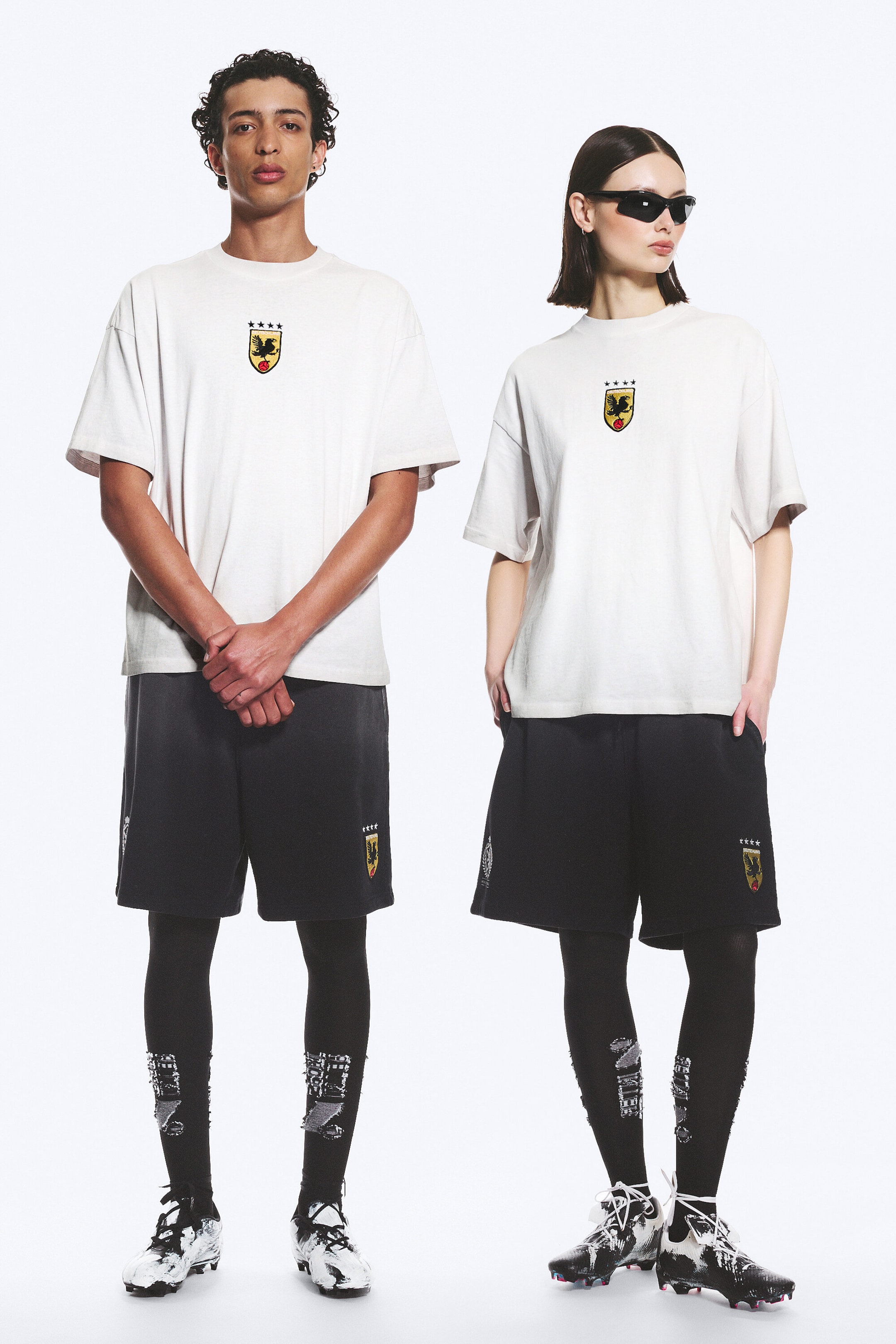 Off White - TOFFS Great Boxy Football T-Shirt - 1