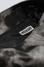 Black & White - Cow Print - Square Cow Shoulder Bag - 1