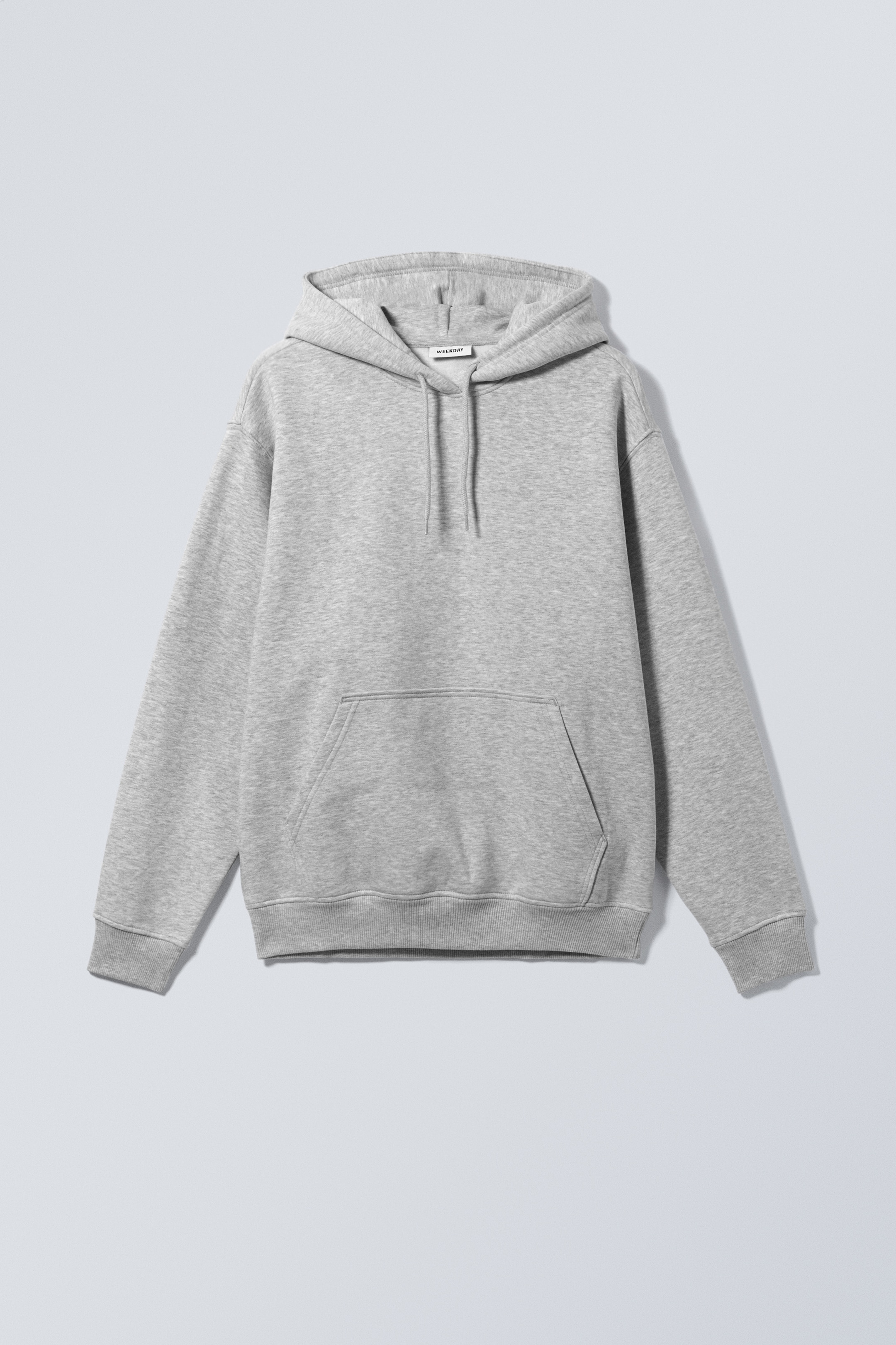 View larger image: Relaxed Heavy Hoodie - Light Grey Melange - Men | H&M GB 1