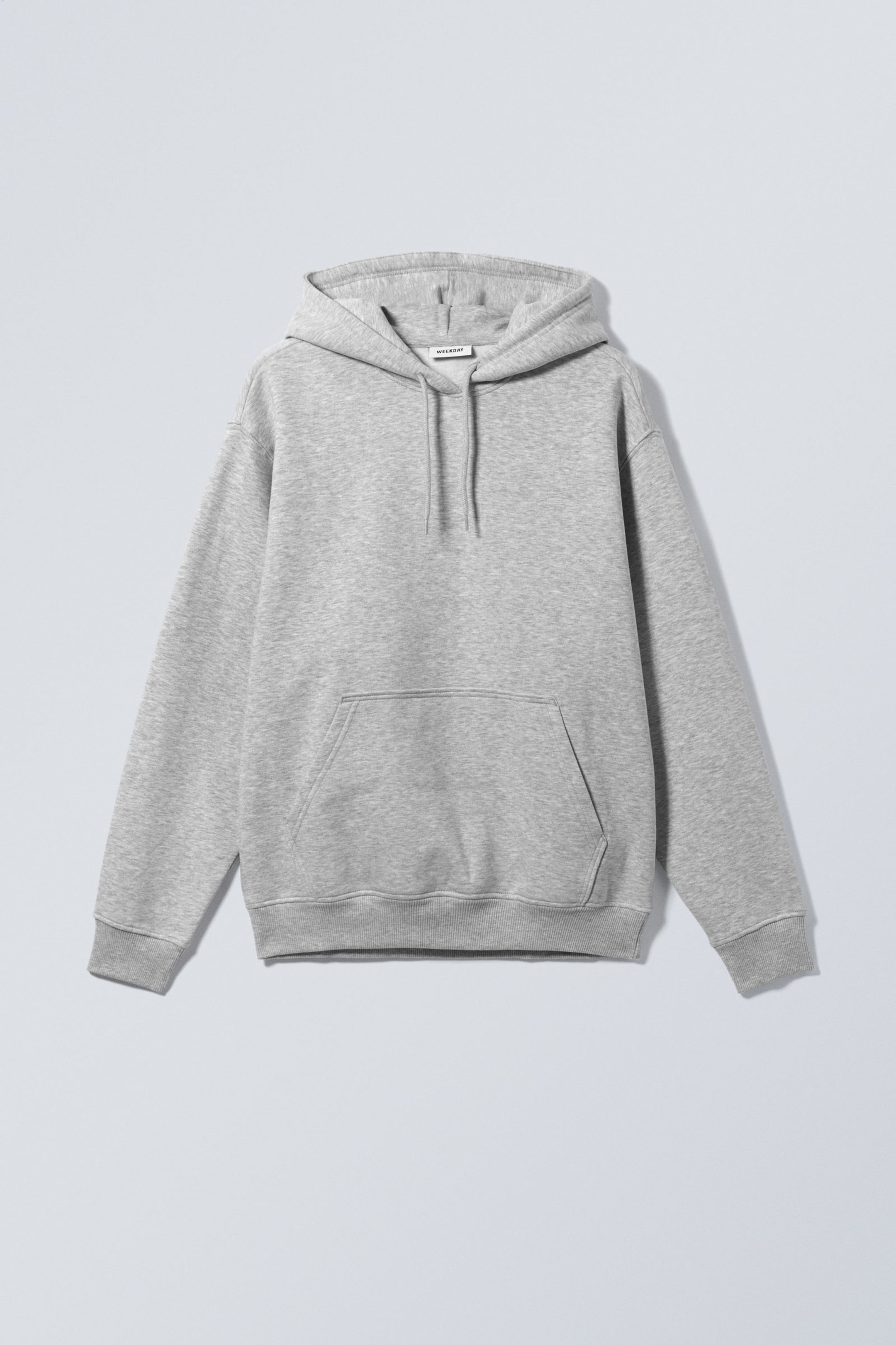 Light Grey Melange - Relaxed Heavy Hoodie - 4