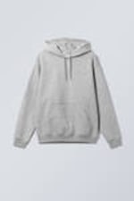 Light Grey Melange - Relaxed Heavy Hoodie - 4