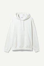 White - Oversized Midweight Hoodie - 0